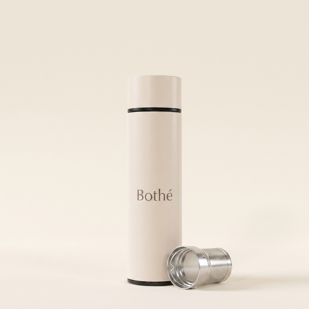 Thermos BEIGE da 500 ml (con filtro per il tè)