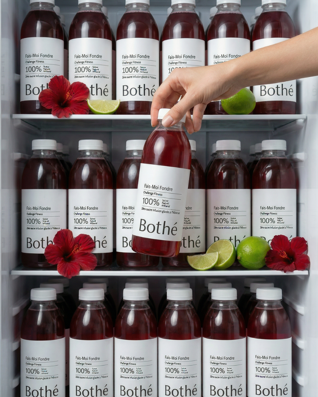 Infuso freddo dimagrante «Fais-Moi Fondre» in bottiglia Bothé Swiss