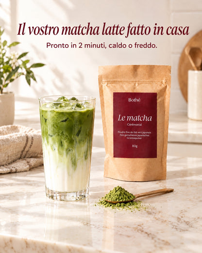 Matcha Bothé – matcha latte freddo fatto in casa (lang:it)
